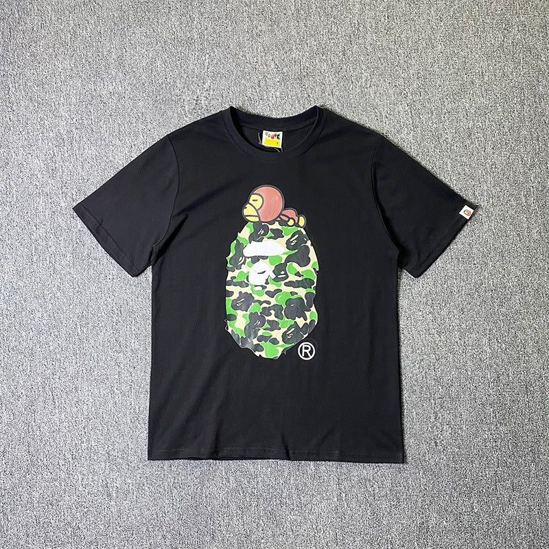 BAPE 2025 Men's and Women's Short Sleeve T-Shirts