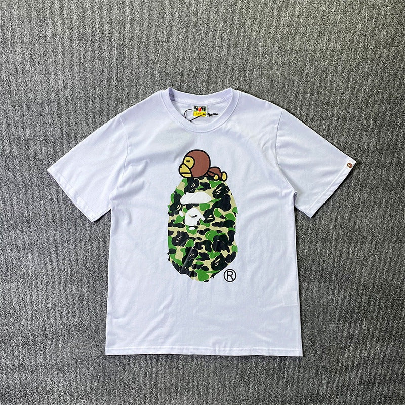 BAPE 2025 Men's and Women's Short Sleeve T-Shirts