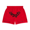 SP5DER OG WEB DOUBLE LAYER  RED SHORT