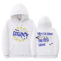 Sp5der 555 555 Number Double Sided Print  Black Hoodie