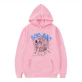 Sp5der 555 555  Pink Hoodie