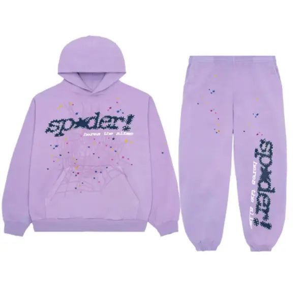 Sp5der Acai–Purple Tracksuit