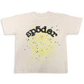 Sp5der Printed – Beige T-shirt with Black