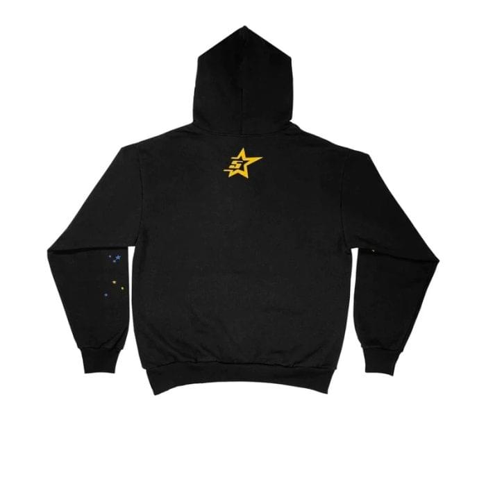 Sp5der 555 555 Angel Number – Black Hoodie